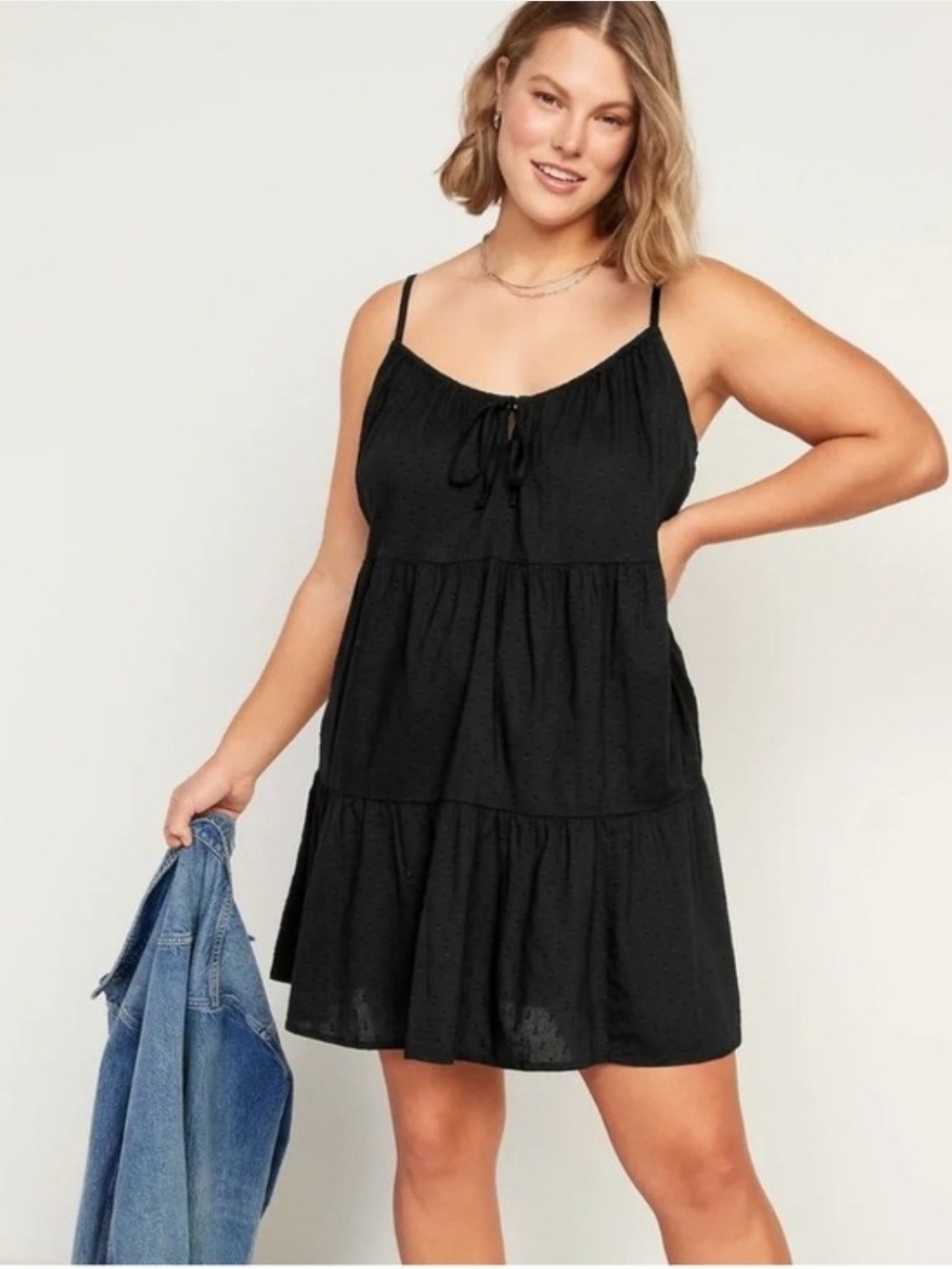 Old Navy Black Cami Dress- Xl